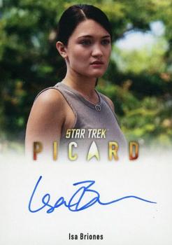 2024 Rittenhouse Star Trek: Picard Seasons 2 & 3 - Autographs Full Bleed #A23 Isa Briones / Soji Front