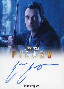 2024 Rittenhouse Star Trek: Picard Seasons 2 & 3 - Autographs Full Bleed #A41 Evan Evagora / Elnor Front