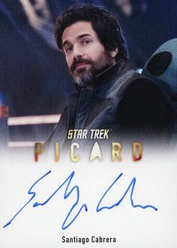 2024 Rittenhouse Star Trek: Picard Seasons 2 & 3 - Autographs Full Bleed #A44 Santiago Cabrera / Cristobal Rios Front
