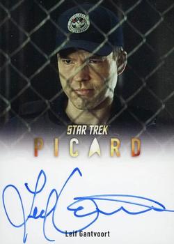 2024 Rittenhouse Star Trek: Picard Seasons 2 & 3 - Autographs Full Bleed #A55 Leif Gantvoort / Morris Front