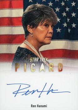 2024 Rittenhouse Star Trek: Picard Seasons 2 & 3 - Autographs Full Bleed #A56 Ren Hanami / Director Lee Front