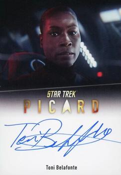 2024 Rittenhouse Star Trek: Picard Seasons 2 & 3 - Autographs Full Bleed #A59 Toni Belafonte / Captain Zilah Front