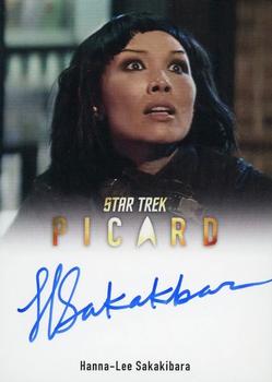 2024 Rittenhouse Star Trek: Picard Seasons 2 & 3 - Autographs Full Bleed #A63 Hanna-Lee Sakakibara / Romulan Rebel Front