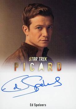 2024 Rittenhouse Star Trek: Picard Seasons 2 & 3 - Autographs Full Bleed #A66 Ed Speleers / Jack Crusher Front