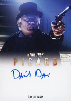 2024 Rittenhouse Star Trek: Picard Seasons 2 & 3 - Autographs Full Bleed #A76 Daniel Davis / Professor Moriarty Front