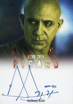 2024 Rittenhouse Star Trek: Picard Seasons 2 & 3 - Autographs Full Bleed #A77 Anthony Azizi / Orion Drug Dealer Front