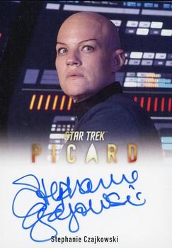 2024 Rittenhouse Star Trek: Picard Seasons 2 & 3 - Autographs Full Bleed #A78 Stephanie Czajkowski / Lt. T'Veen Front