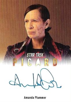 2024 Rittenhouse Star Trek: Picard Seasons 2 & 3 - Autographs Full Bleed #A83 Amanda Plummer / Vadic Front