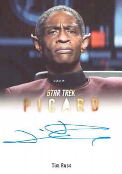 2024 Rittenhouse Star Trek: Picard Seasons 2 & 3 - Autographs Full Bleed #A87 Tim Russ / Tuvok Front