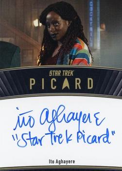 2024 Rittenhouse Star Trek: Picard Seasons 2 & 3 - Autographs Inscription #NNO Ito Aghayere Front