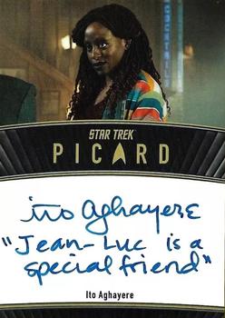 2024 Rittenhouse Star Trek: Picard Seasons 2 & 3 - Autographs Inscription #NNO Ito Aghayere Front