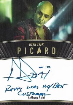 2024 Rittenhouse Star Trek: Picard Seasons 2 & 3 - Autographs Inscription #NNO Anthony Azizi Front
