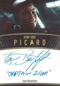 2024 Rittenhouse Star Trek: Picard Seasons 2 & 3 - Autographs Inscription #NNO Toni Belafonte Front