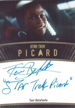 2024 Rittenhouse Star Trek: Picard Seasons 2 & 3 - Autographs Inscription #NNO Toni Belafonte Front