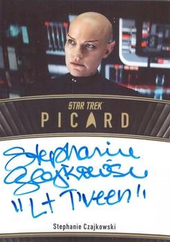 2024 Rittenhouse Star Trek: Picard Seasons 2 & 3 - Autographs Inscription #NNO Stephanie Czajkowski Front