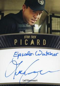 2024 Rittenhouse Star Trek: Picard Seasons 2 & 3 - Autographs Inscription #NNO Leif Gantvoort Front