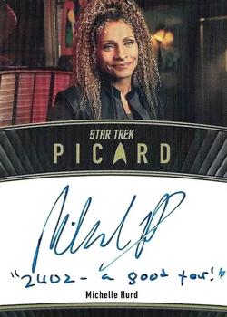 2024 Rittenhouse Star Trek: Picard Seasons 2 & 3 - Autographs Inscription #NNO Michelle Hurd Front