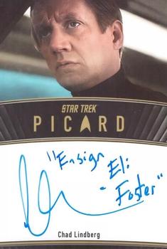 2024 Rittenhouse Star Trek: Picard Seasons 2 & 3 - Autographs Inscription #NNO Chad Lindberg Front