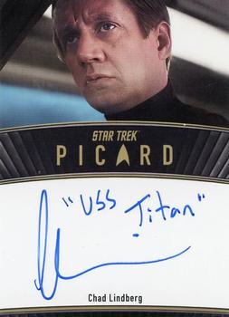 2024 Rittenhouse Star Trek: Picard Seasons 2 & 3 - Autographs Inscription #NNO Chad Lindberg Front
