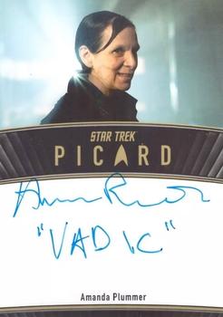 2024 Rittenhouse Star Trek: Picard Seasons 2 & 3 - Autographs Inscription #NNO Amanda Plummer Front