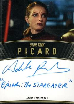 2024 Rittenhouse Star Trek: Picard Seasons 2 & 3 - Autographs Inscription #NNO Adele Pomerenke Front
