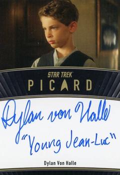 2024 Rittenhouse Star Trek: Picard Seasons 2 & 3 - Autographs Inscription #NNO Dylan Von Halle Front