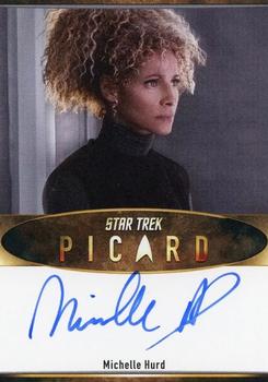 2024 Rittenhouse Star Trek: Picard Seasons 2 & 3 - Autographs Bordered #NNO Michelle Hurd / Raffi Musiker Front