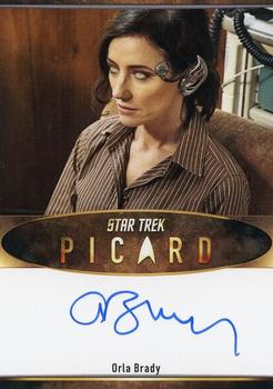 2024 Rittenhouse Star Trek: Picard Seasons 2 & 3 - Autographs Bordered #NNO Orla Brady / Tallinn Front