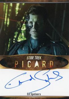 2024 Rittenhouse Star Trek: Picard Seasons 2 & 3 - Autographs Bordered #NNO Ed Speleers / Jack Crusher / Vox Front