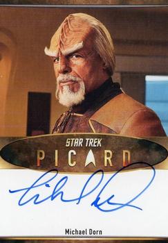 2024 Rittenhouse Star Trek: Picard Seasons 2 & 3 - Autographs Bordered #NNO Michael Dorn / Worf Front