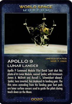 2006 World Space Museum Collector Cards #0020 Apollo 9 Lunar Lander Front