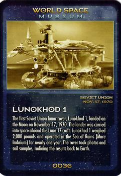 2006 World Space Museum Collector Cards #0036 Lunokhod 1 Front