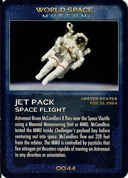 2006 World Space Museum Collector Cards #0044 Jet Pack Space Flight Front
