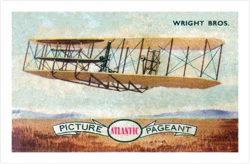 1958 Atlantic Petroleum Conquest of the Air #2 Wilbur and Orville Wright Front