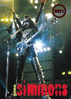 1997 Cornerstone Kiss Series One - Alive Worldwide Tour Red Foil #J1 Gene Simmons Front