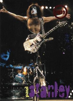 1997 Cornerstone Kiss Series One - Alive Worldwide Tour Red Foil #J8 Paul Stanley Front