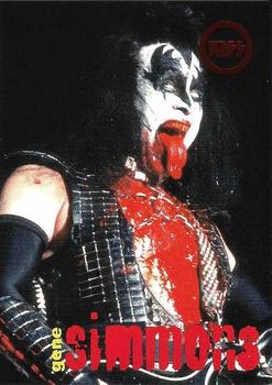 1997 Cornerstone Kiss Series One - Alive Worldwide Tour Red Foil #J9 Gene Simmons Front