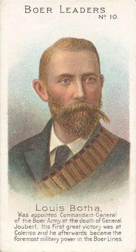 1901 Taddy's Boer Leaders #10 Louis Botha Front