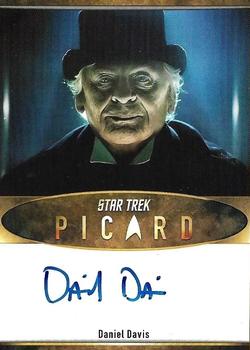 2024 Rittenhouse Star Trek: Picard Seasons 2 & 3 - Autographs Bordered #NNO Daniel Davis Front
