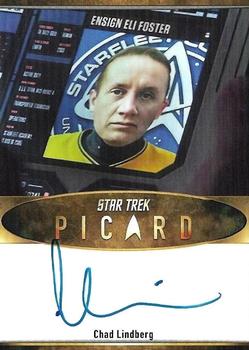 2024 Rittenhouse Star Trek: Picard Seasons 2 & 3 - Autographs Bordered #NNO Chad Lindberg Front