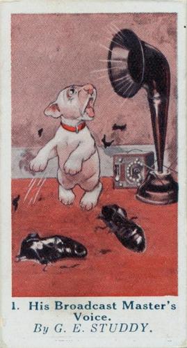 1923 Player's Bonzo Dogs #1 His Broadcast Master's Voice Front