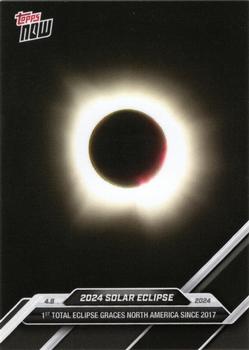 2024 Topps Now Solar Eclipse #SOL1 2024 Solar Eclipse Front