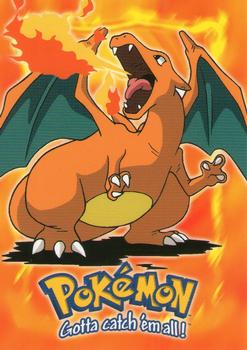 1999 Topps Pokemon the First Movie - Evolution #E6 #06 Charizard - Stage 3 Front