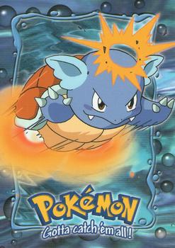 1999 Topps Pokemon the First Movie - Evolution #E8 #08 Wartortle - Stage 2 Front
