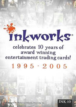 2005 Inkworks Promos #INK 10 Inkworks 2005 Back