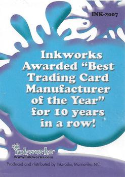 2007 Inkworks Promos #INK-2007 Inkworks 2007 Back