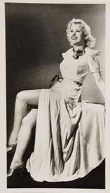 1939 Ardath Photocards - Series 11 (Small) #7 Marguerite Guilbert Front