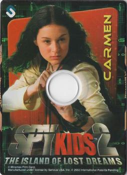 2002 Serious Spy Kids 2: The Island of Lost Dreams CD-ROM Cardz #SK2US01 Carmen Front