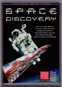 1998 USPS Space Discovery Stampers Saver Cards #NNO Header Card Front