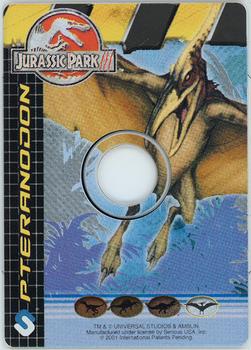 2001 Serious Jurassic Park III CD-ROM Cardz #NNO Pteranodon Front